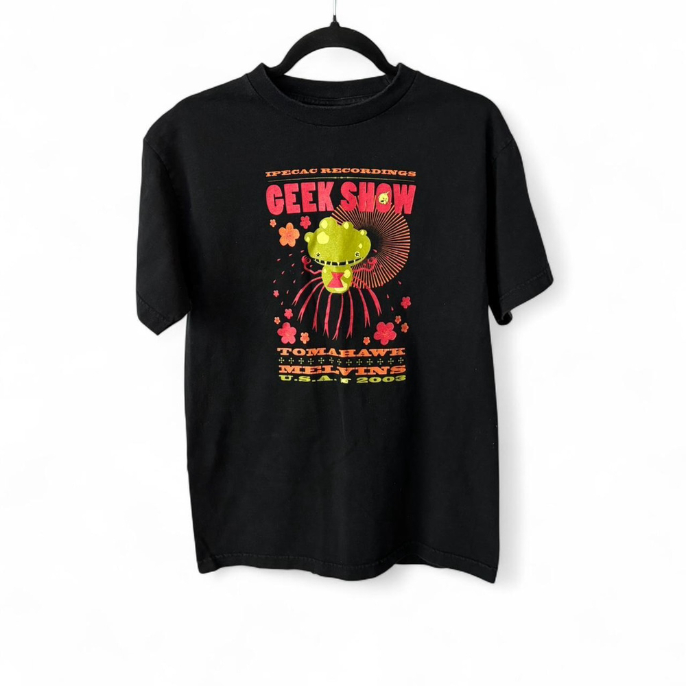 Ipecac Recordings Geek Show Tomahawk Melvins Y2K black t-shirt size M